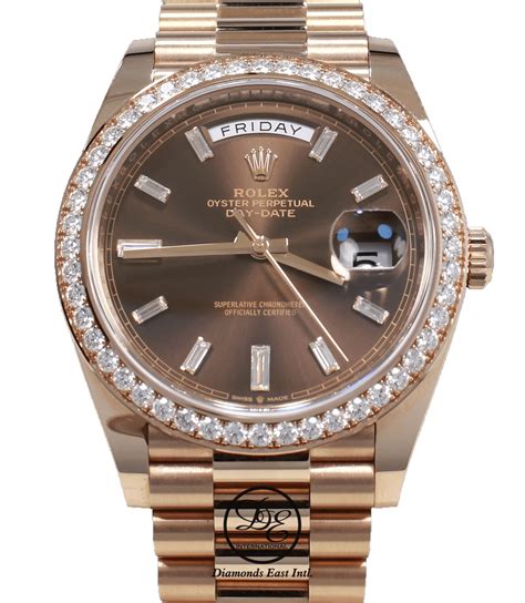 rolex presidential 40mm gold|rolex presidential 40mm diamond bezel.